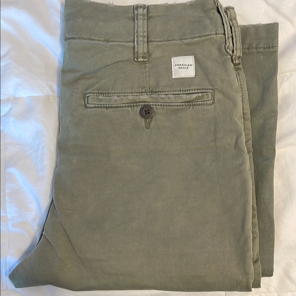 New American Eagle Casual Green Pants